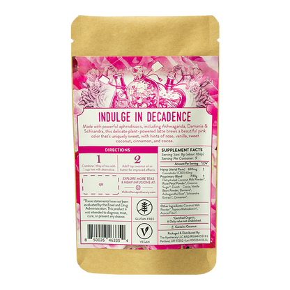 Latte de CBD | Leche de Rosas Lover's 180-540MG