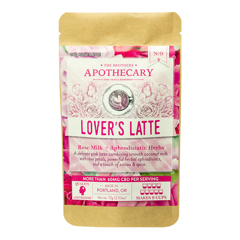 Latte de CBD | Leche de Rosas Lover's 180-540MG
