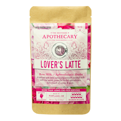 Latte de CBD | Leche de Rosas Lover's 180-540MG