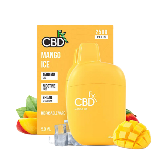 Vape de CBD Mango Ice 1,500MG