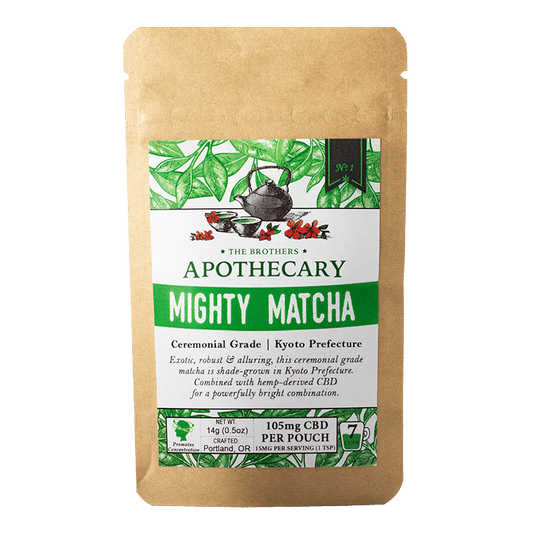 Matcha con CBD | Mighty Matcha 105MG