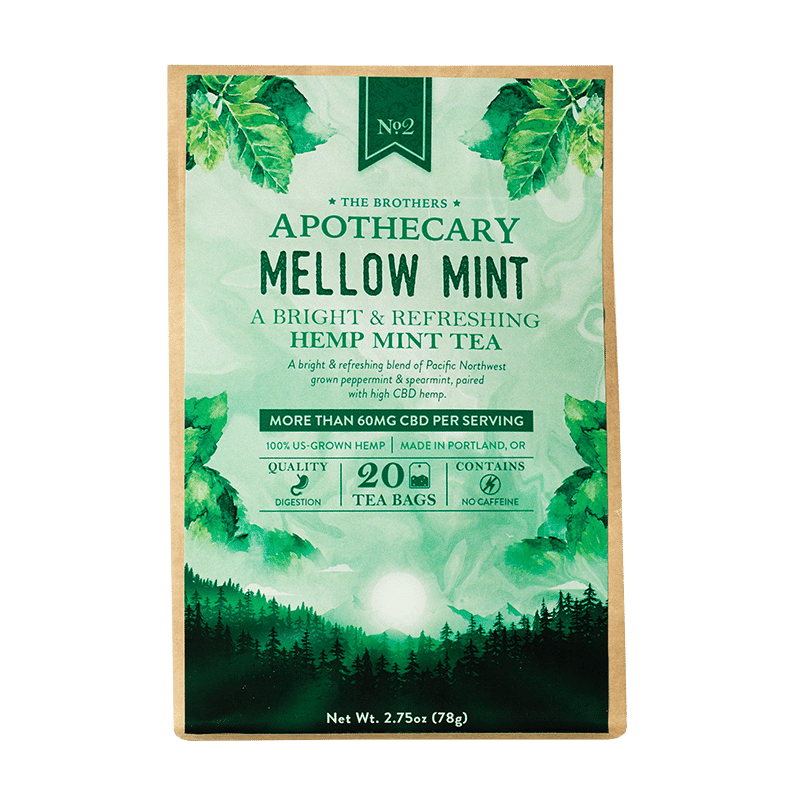 Té de CBD Mellow Mint | 60/180 mg