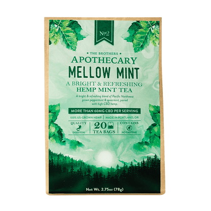 Té de CBD Mellow Mint | 60/180 mg