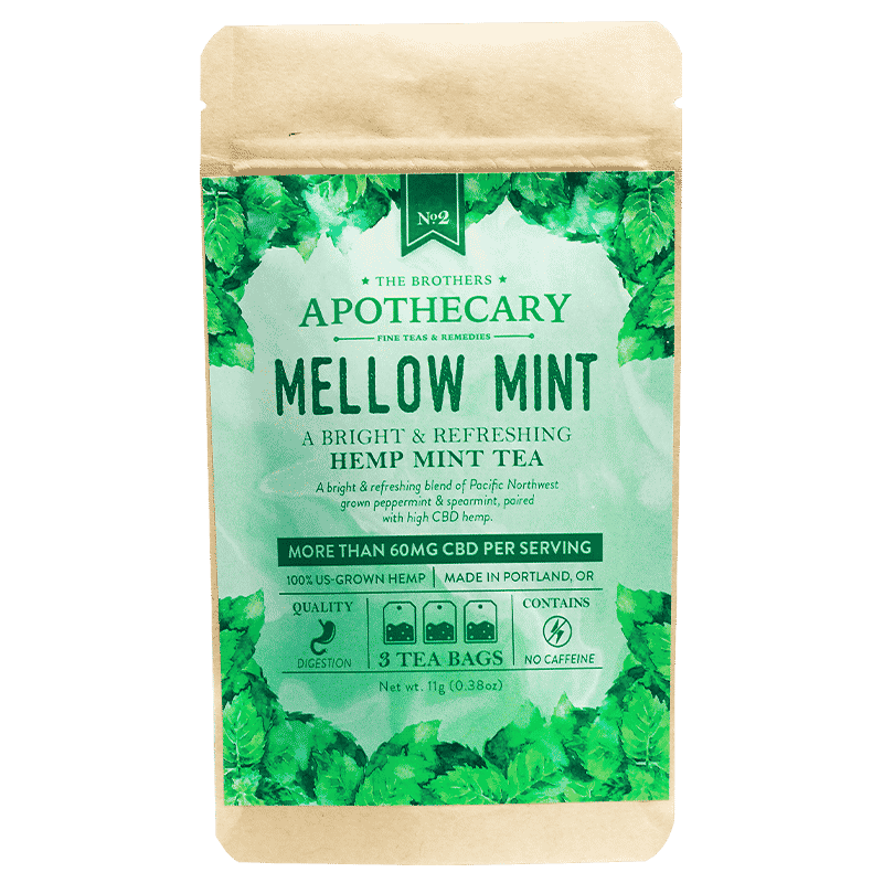 Té de CBD Mellow Mint | 60/180 mg