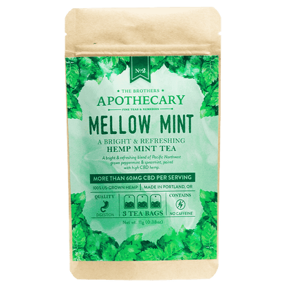 Té de CBD Mellow Mint | 60/180 mg