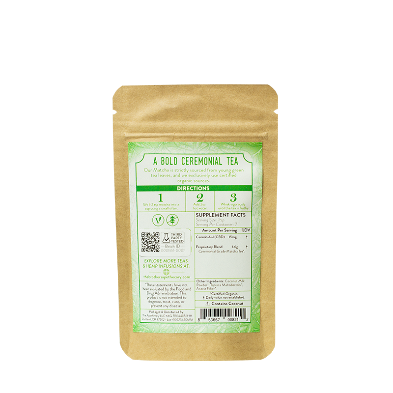 Matcha con CBD | Mighty Matcha 105MG