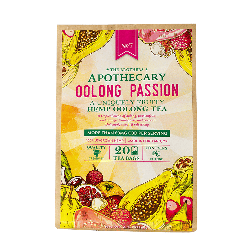 Té de CBD Oolong Passion | 60/180 mg