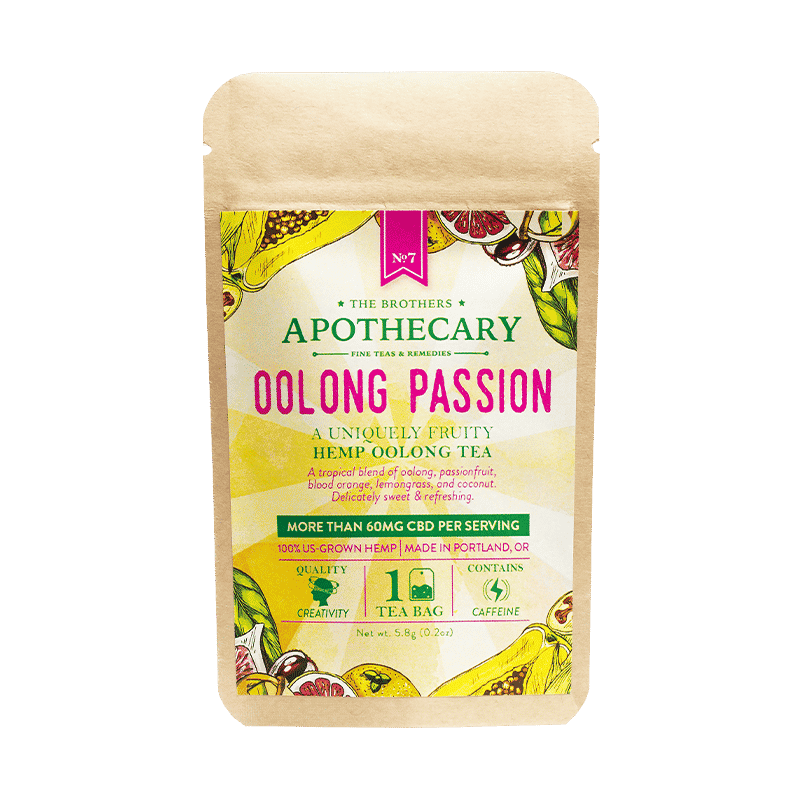 Té de CBD Oolong Passion | 60/180 mg