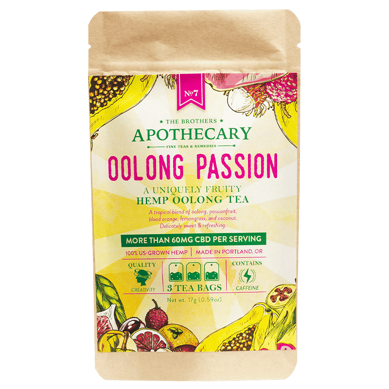 Té de CBD Oolong Passion | 60/180 mg