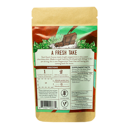 Chocolate con CBD + Menta 180-540MG