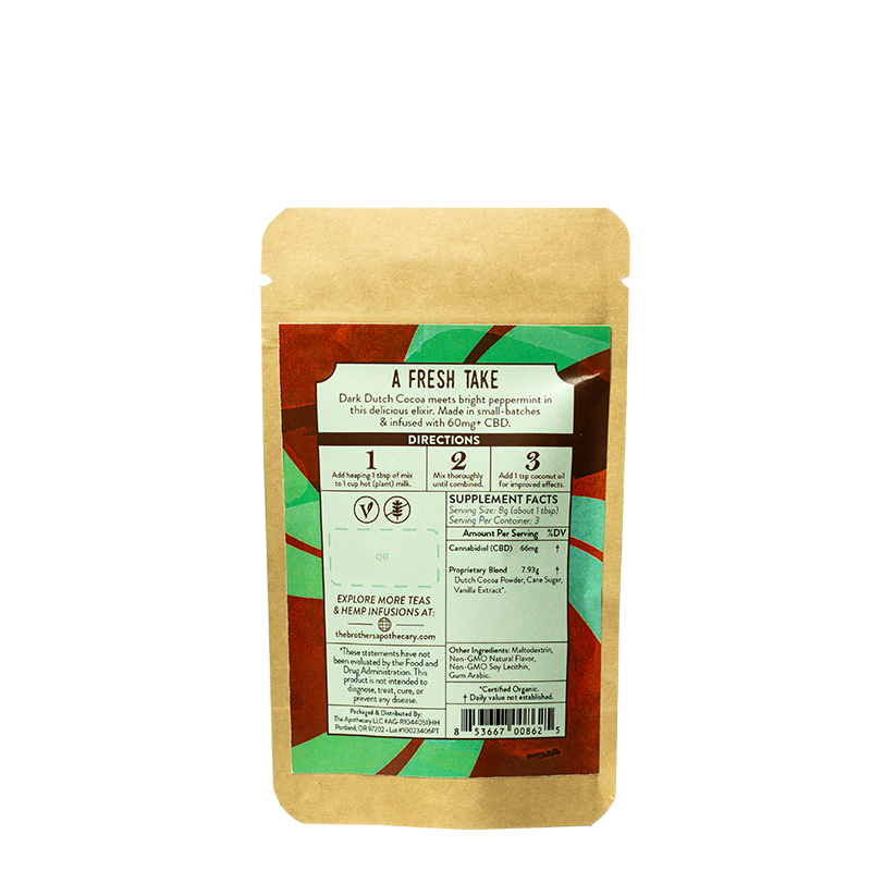 Chocolate con CBD + Menta 180-540MG