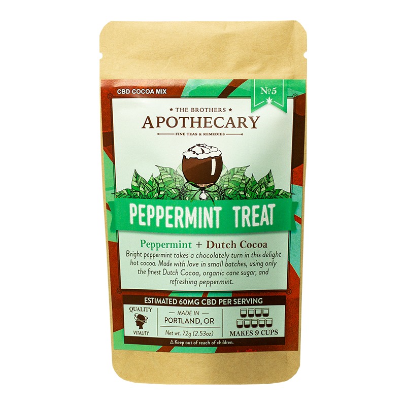 Chocolate con CBD + Menta 180-540MG