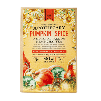 Té de CBD Pumpkin Chai | 60/180 mg