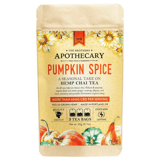Té de CBD Pumpkin Chai | 60/180 mg