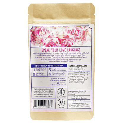 Té de CBD Sensualitea | 60/180 mg