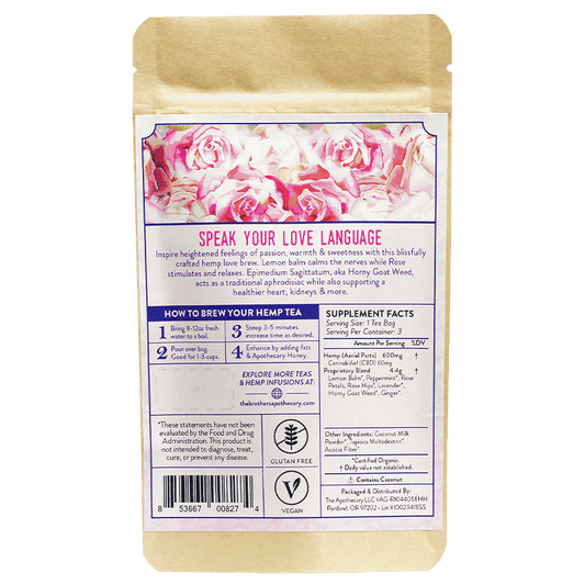 Té de CBD Sensualitea | 60/180 mg