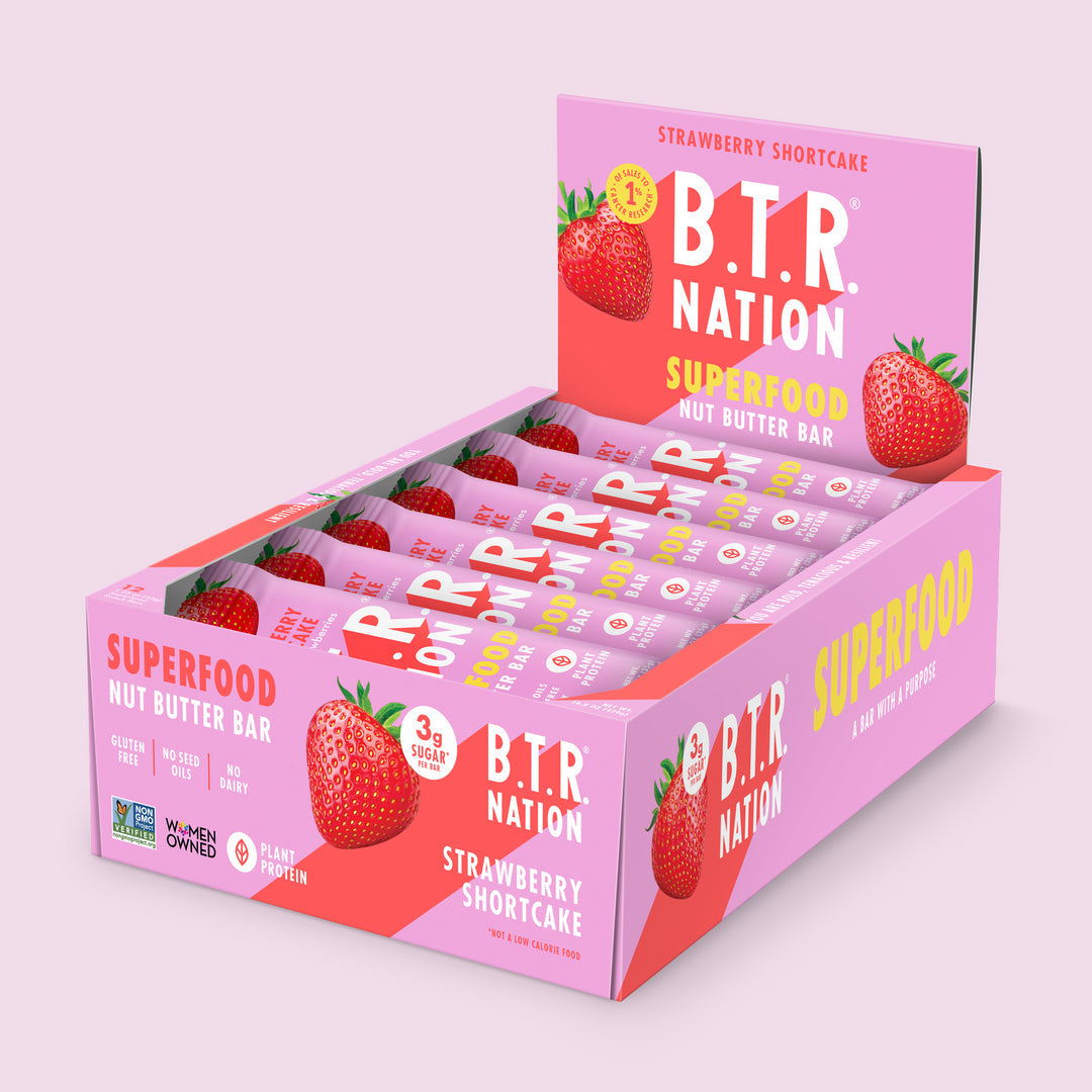 Barra de Superfoods Strawberry Shortcake