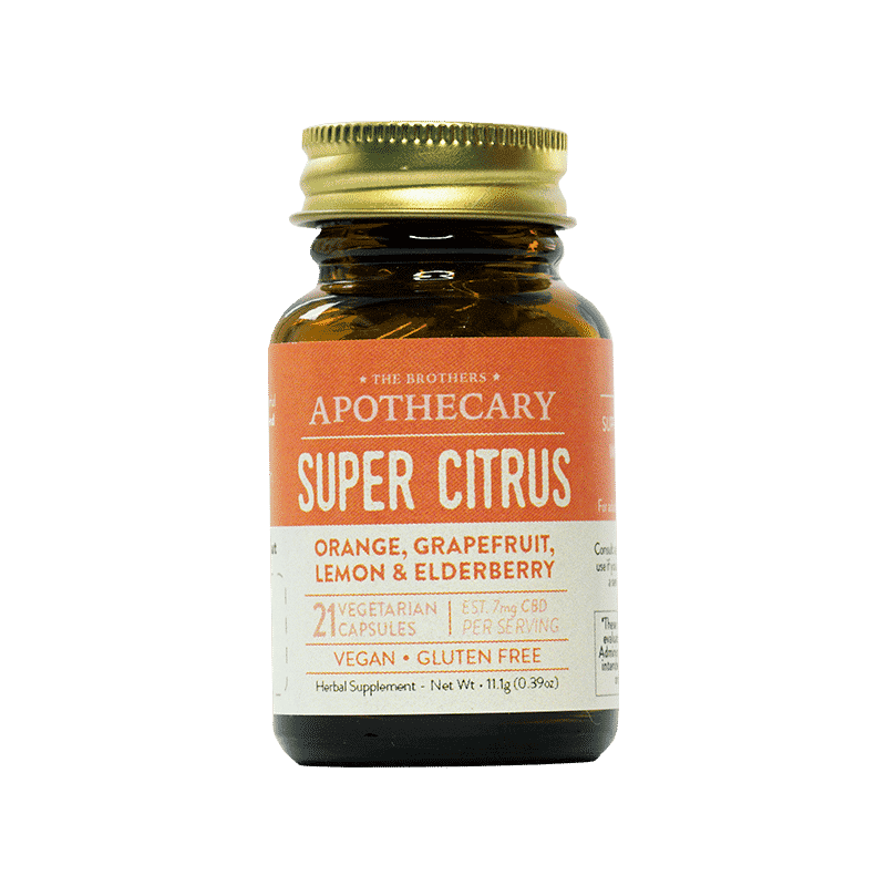 Cápsulas de CBD Super Citrus