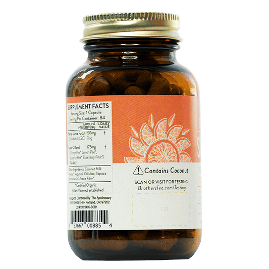 Cápsulas de CBD Super Citrus