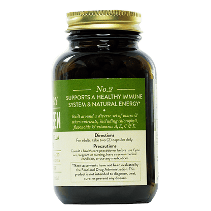 Cápsulas de CBD Super Greens