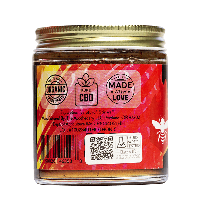 Miel de CBD + Ají Limo | Sweet Heat 250MG-500MG