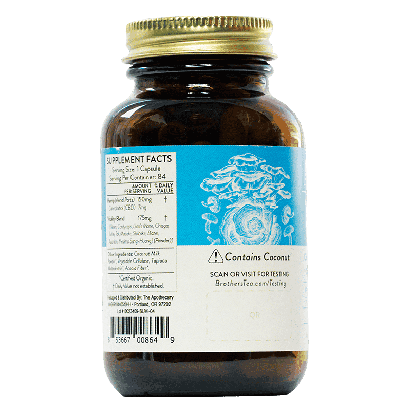 Cápsulas de CBD Supreme Vitality