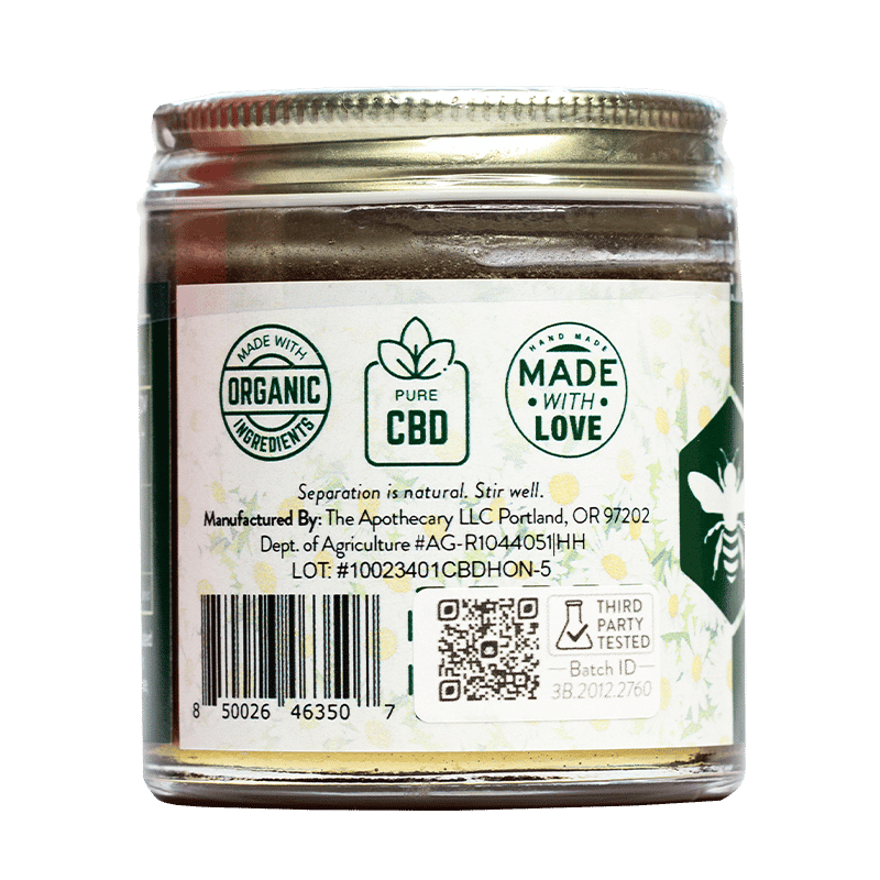 Miel de CBD | Flores silvestres 250MG-500MG
