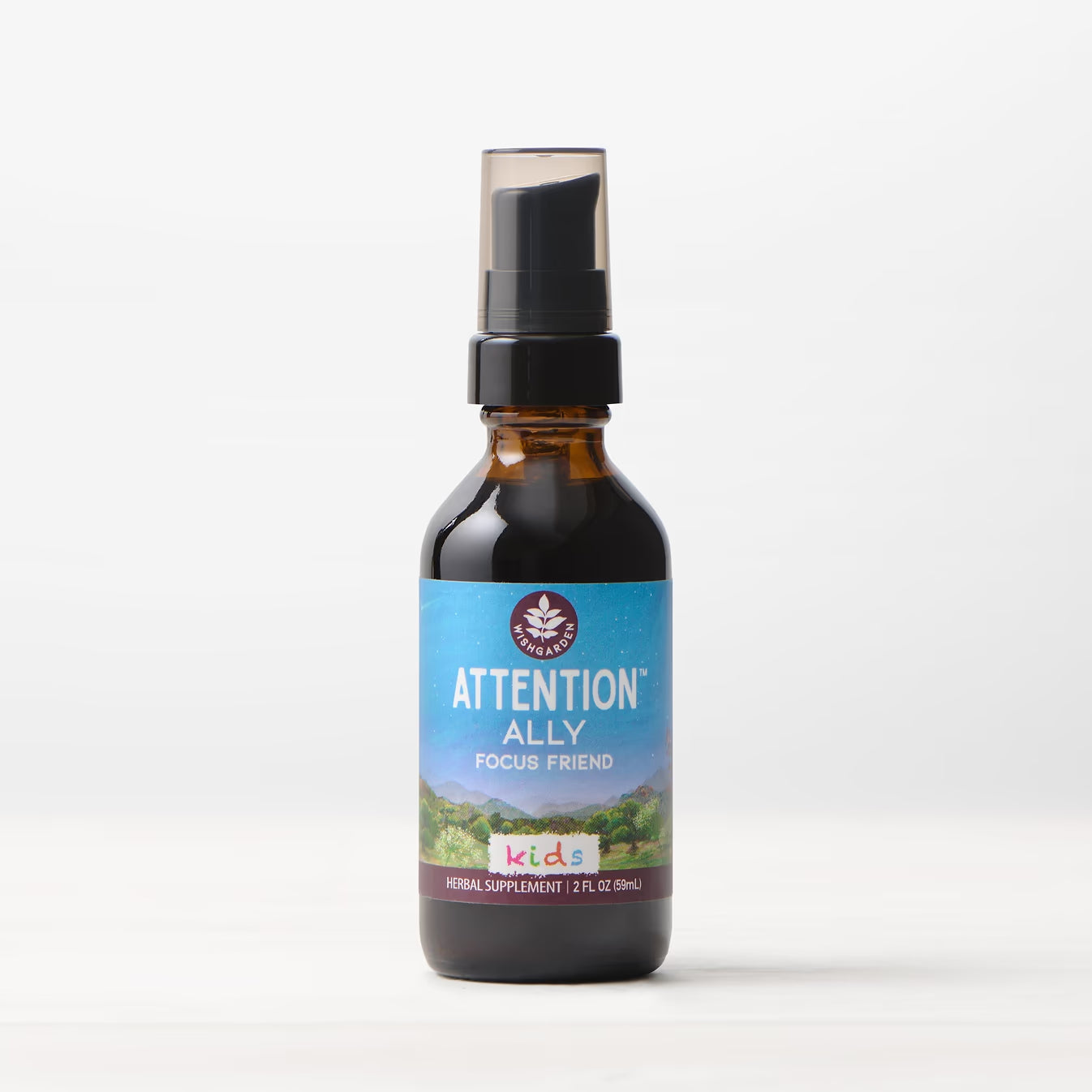 Tintura Herbal Attention Ally, Focus Friend para niños 2 oz