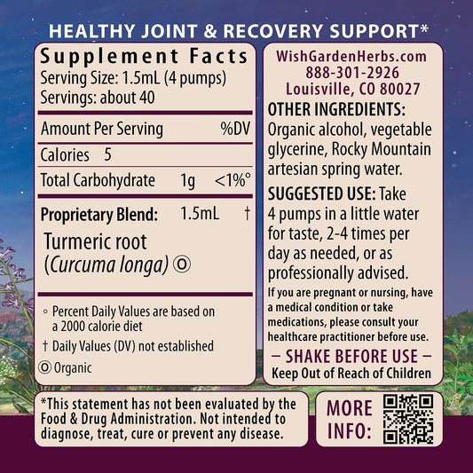 Tintura Herbal Cúrcuma 2 oz