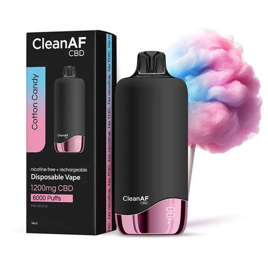 Vape de CBD Cotton Candy 1,200MG