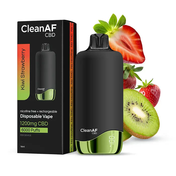 Vape de CBD Kiwi Fresa 1,200MG
