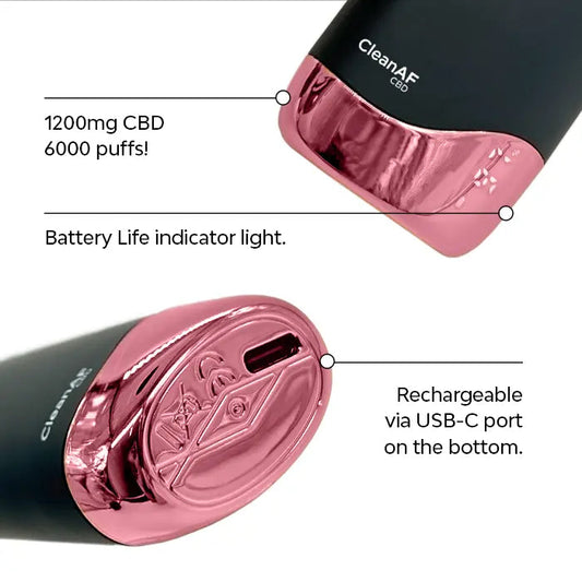 Vape de CBD Sandía Ice 1,200MG