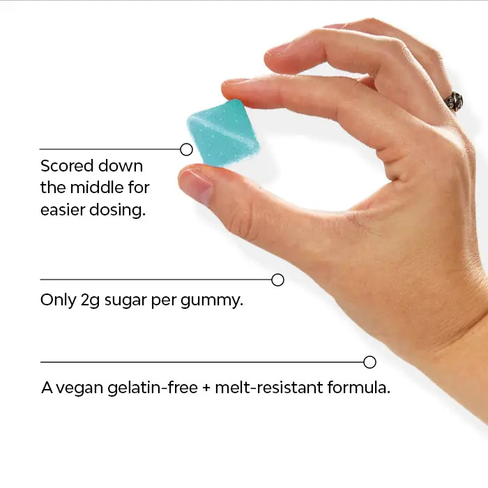 Gomitas de CBD Frambuesa Azul 1,000MG