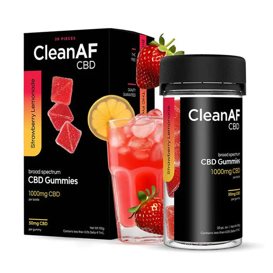Gomitas de CBD Limonada Fresa 1,000MG