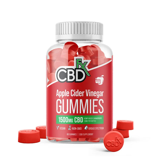 Gomitas de CBD + Vinagre de Sidra de Manzana 1,500MG