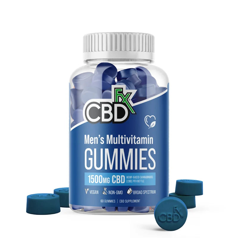 Gomitas de CBD + Multivitaminas Hombres/Mujeres 1,500MG