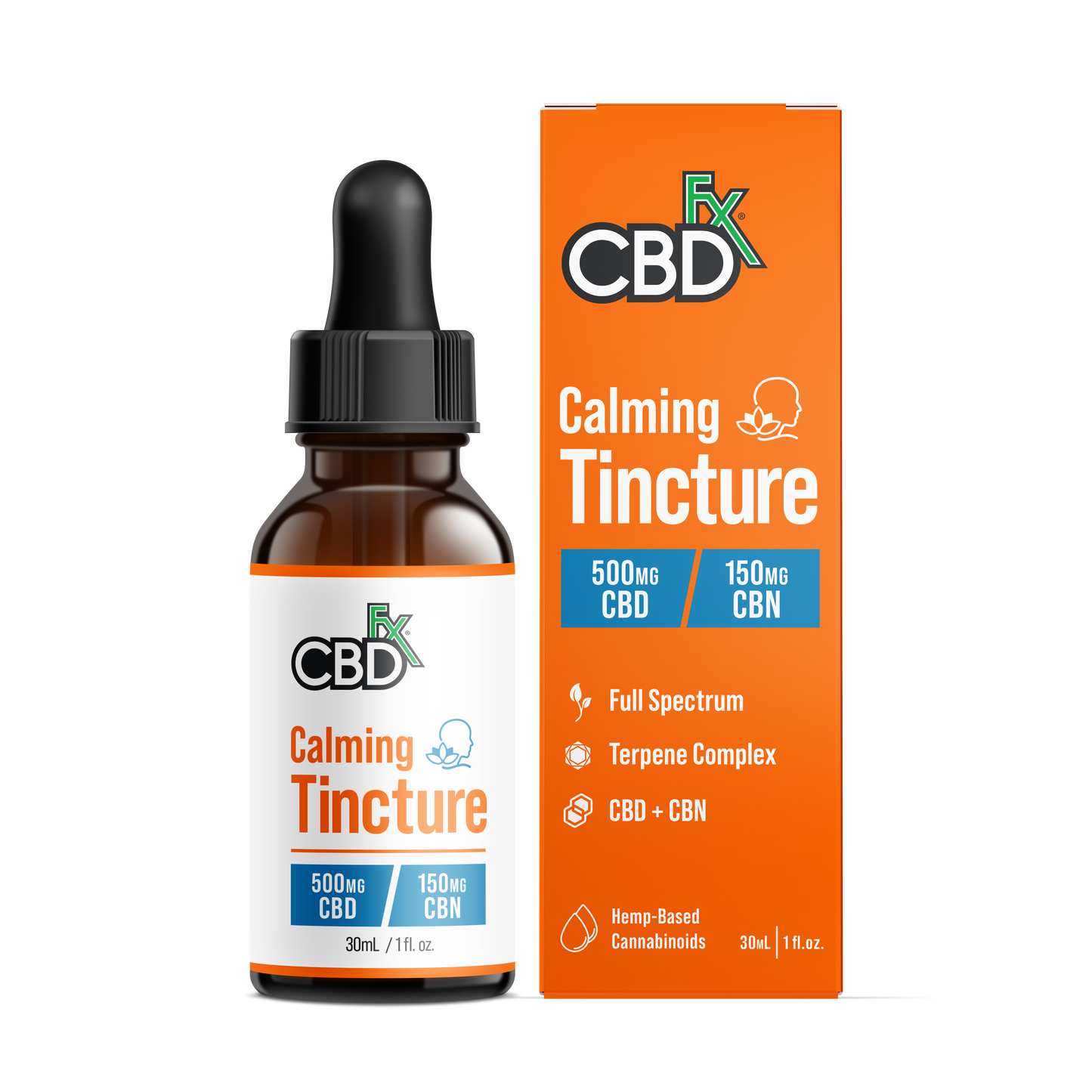 Aceite de CBD + CBN Calming | 500/1,000/2,000 mg