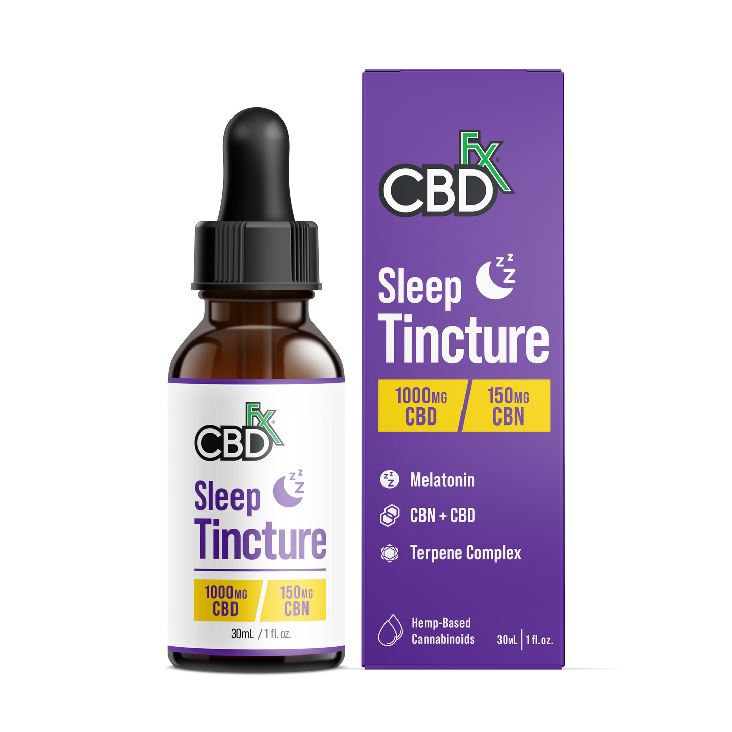 Aceite de CBD + CBN Sleep | 1,000/2,000 mg