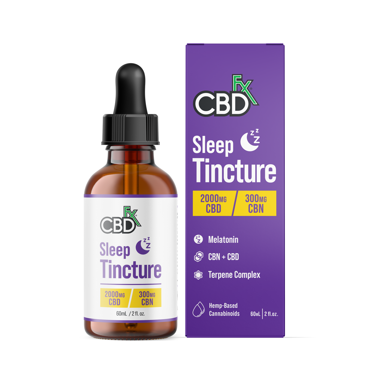 Aceite de CBD + CBN Sleep | 1,000/2,000 mg