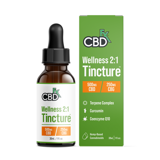 Aceite de CBD + CBG Wellness | 500/1,000/2,000 mg