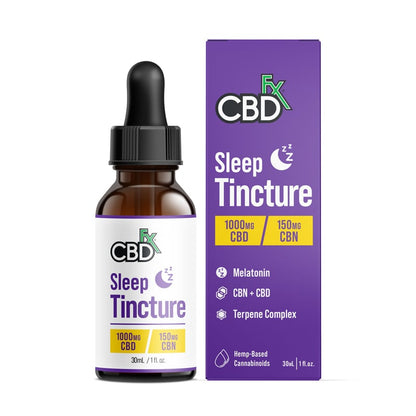 Tintura Sleep CBD + CBN Broad Spectrum (1,000-2,000 mg)