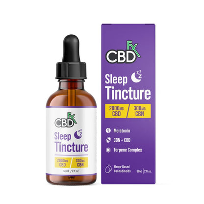 Tintura Sleep CBD + CBN Broad Spectrum (1,000-2,000 mg)