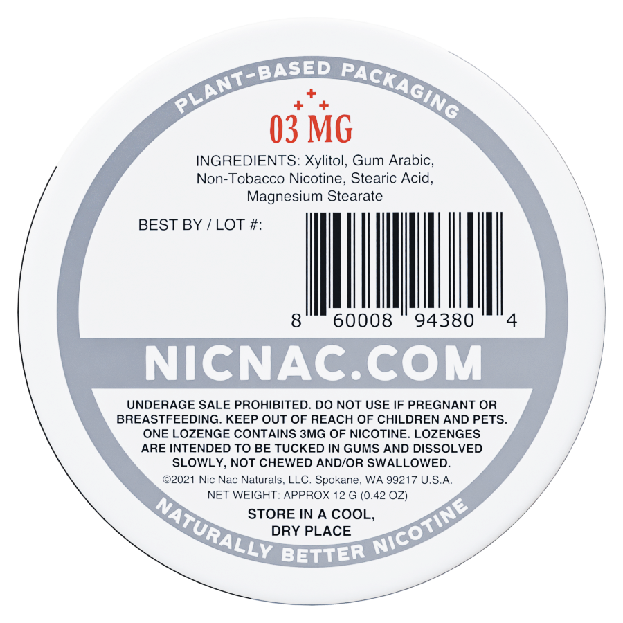 Nic Nac | Classic 3MG-6MG Nicotina