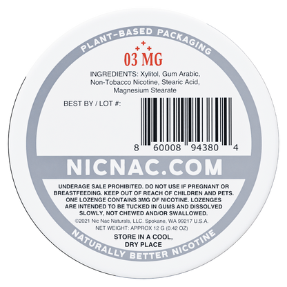 Nic Nac | Classic 3MG-6MG Nicotina