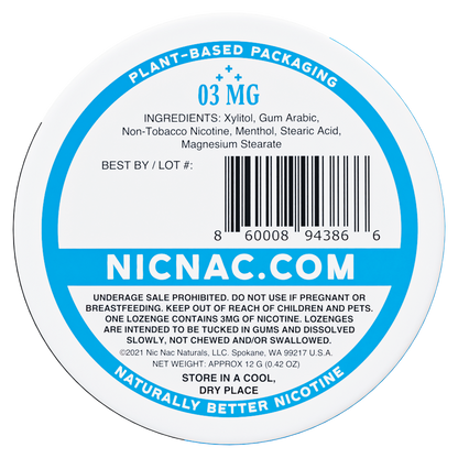 Nic Nac | Cool 3MG-6MG Nicotina