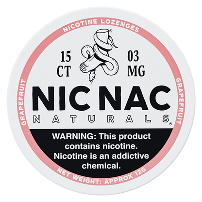Nic Nac | Grapefruit 3MG-6MG Nicotina
