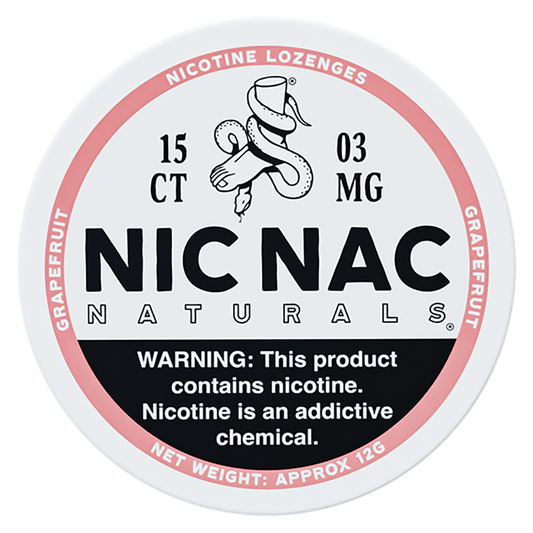 Nic Nac | Grapefruit 3MG-6MG Nicotina