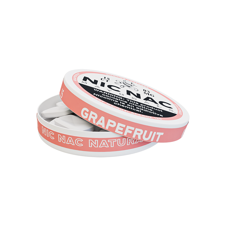 Nic Nac | Grapefruit 3MG-6MG Nicotina