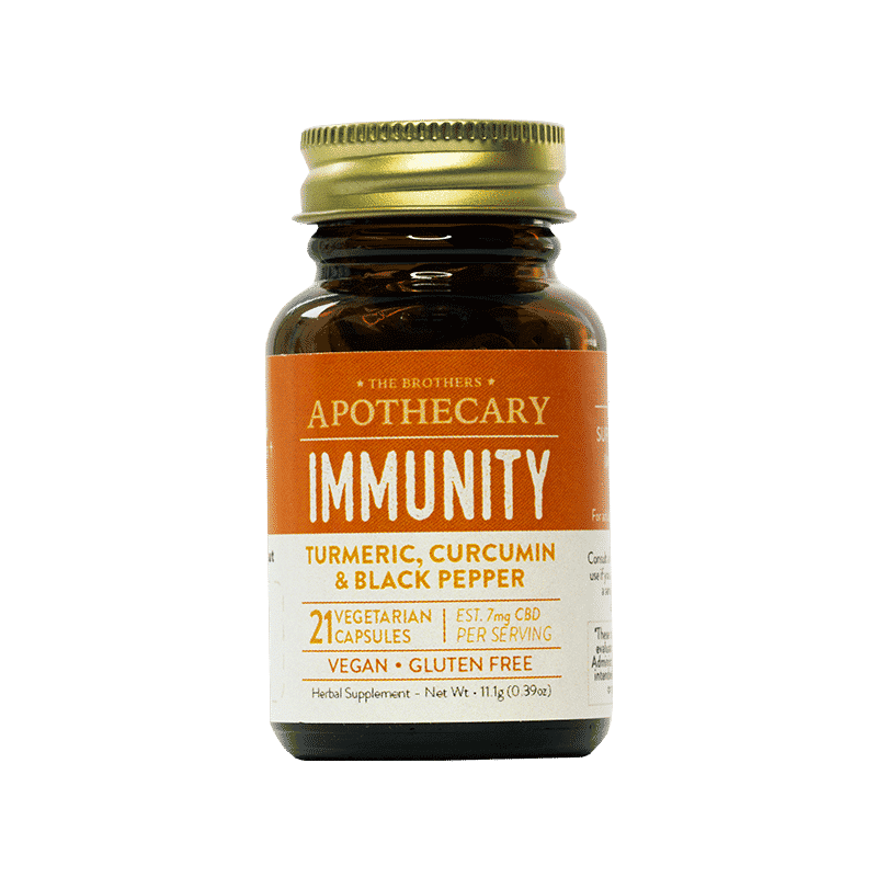 Cápsulas de CBD Immunity