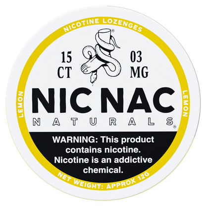 Nic Nac | Limón 3MG-6MG Nicotina